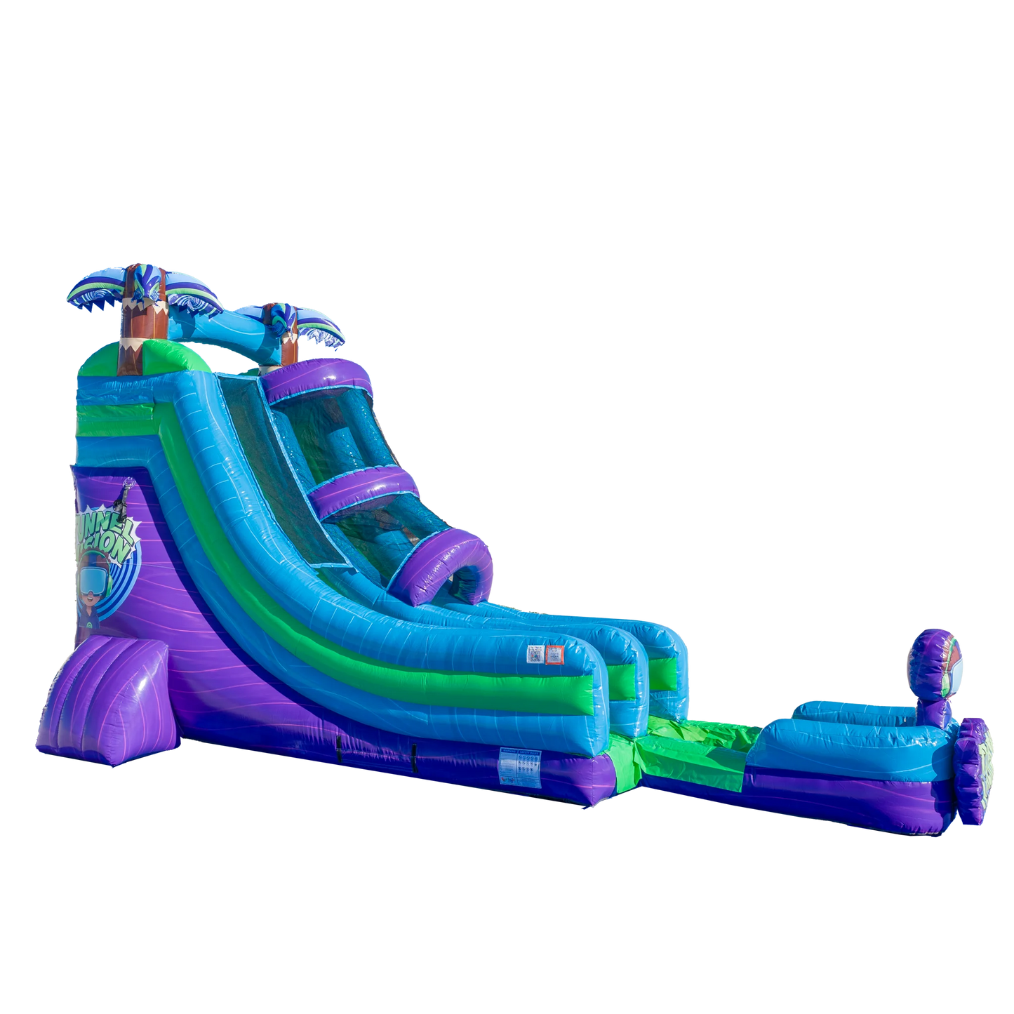 Tunnel Vision 18ft Single Lane Slide