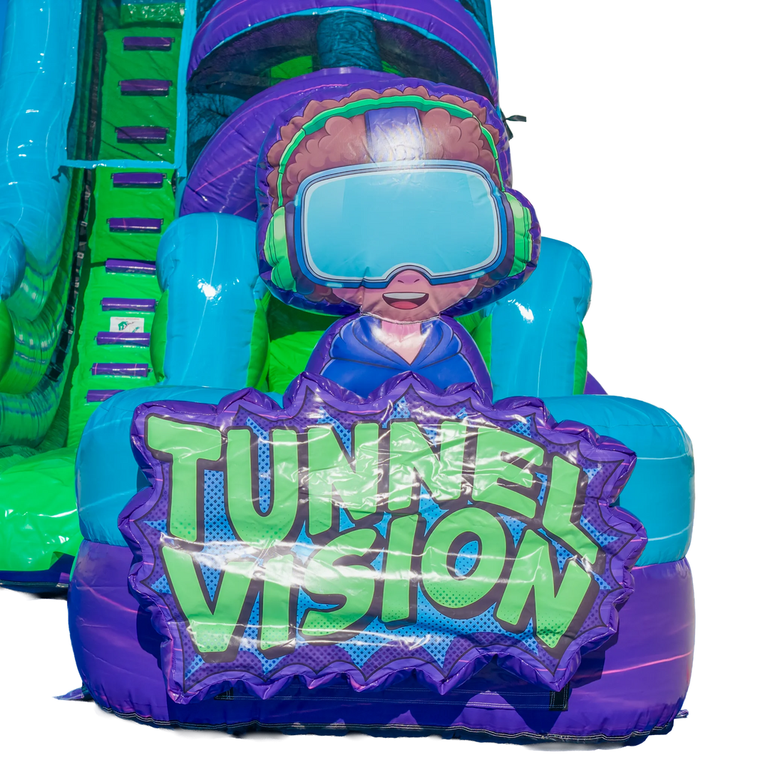 Tunnel Vision 18ft Single Lane Slide