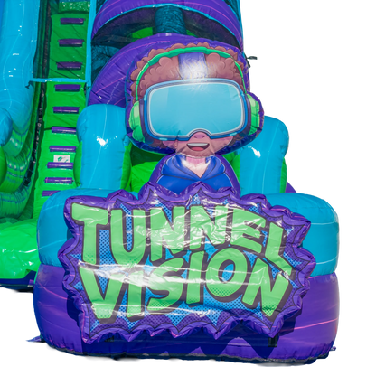 Tunnel Vision 18ft Single Lane Slide