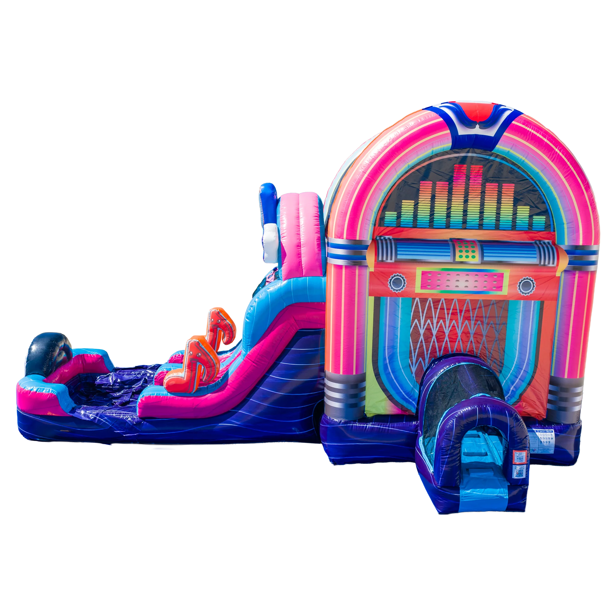 Jukebox Bounce House Combo | Big and Bright Inflatables