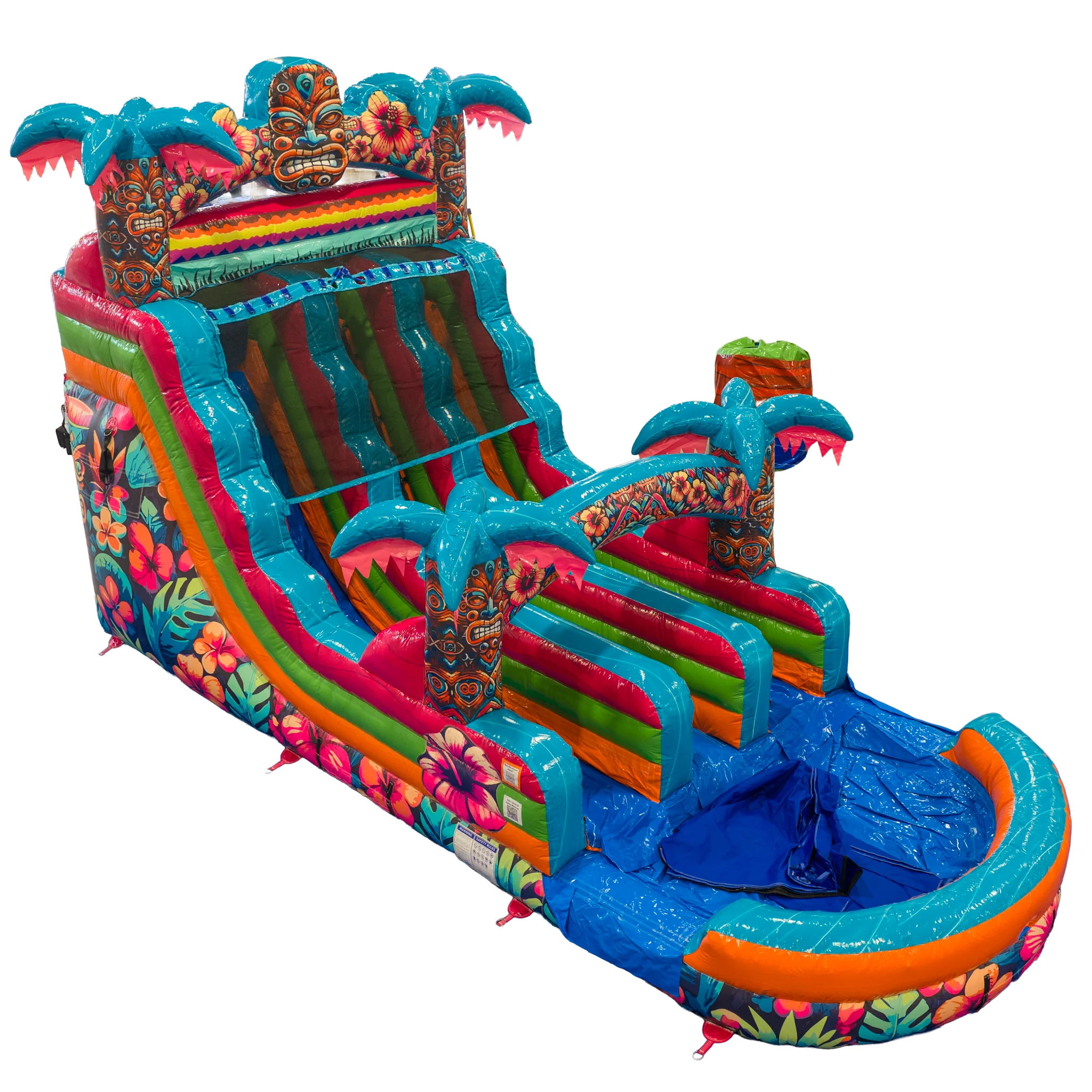 Splash Inflatables Big and Bright Inflatables Aloha Splash Water Slide