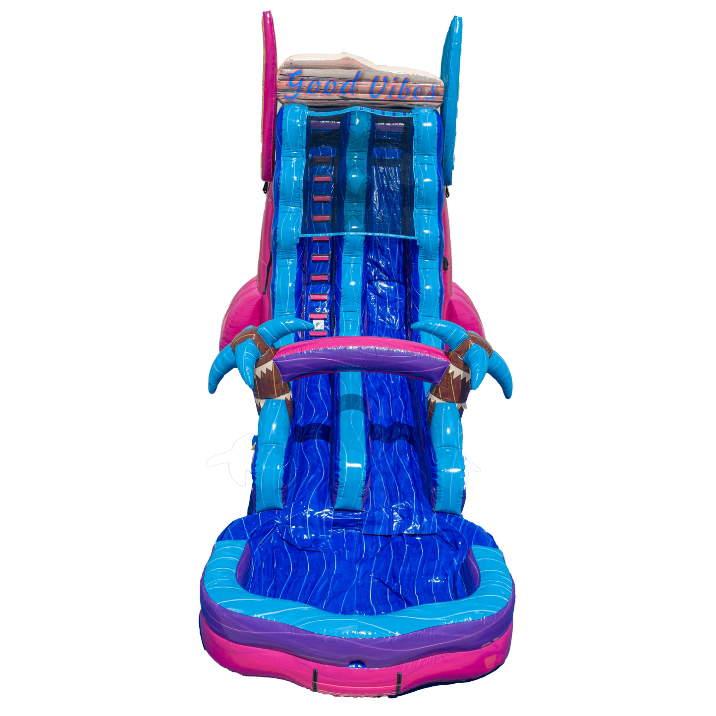 22FT Good Vibes Single Magenta Colorway Slide