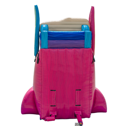 22FT Good Vibes Single Magenta Colorway Slide