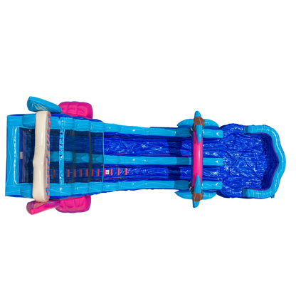 22FT Good Vibes Single Magenta Colorway Slide