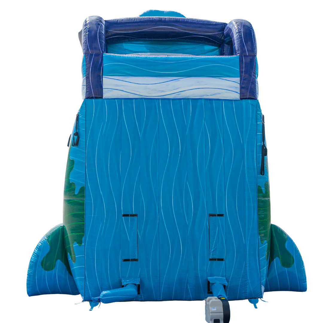22FT Tiki Tovi Dual Lane Slide