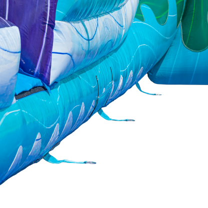22FT Tiki Tovi Dual Lane Slide