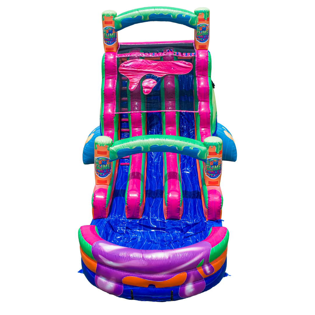 18FT Big Slime Dual Lane Slide