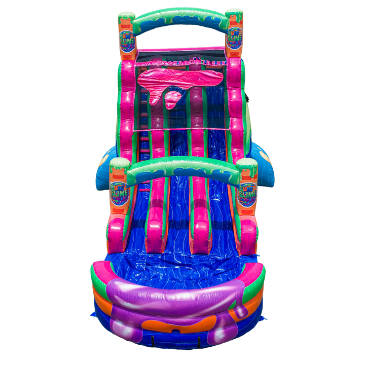 18FT Big Slime Dual Lane Slide