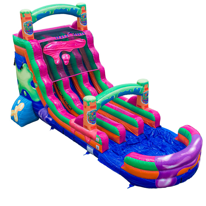 14FT Big Slime Company Single Lane Slide