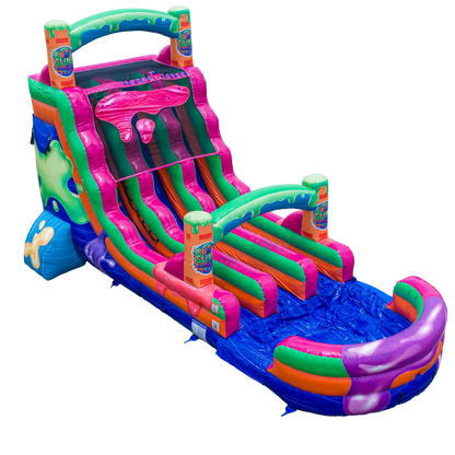 18FT Big Slime Dual Lane Slide