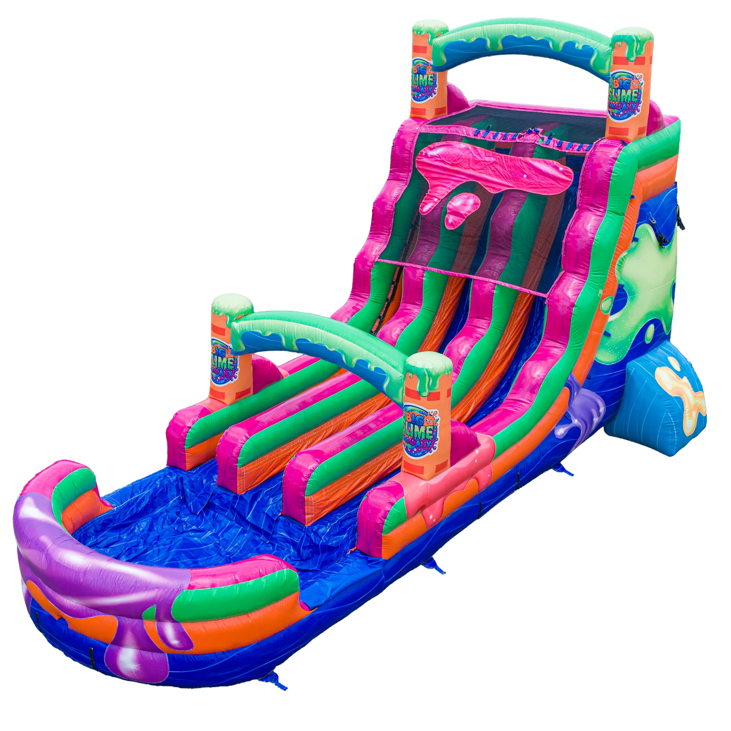 18FT Big Slime Dual Lane Slide