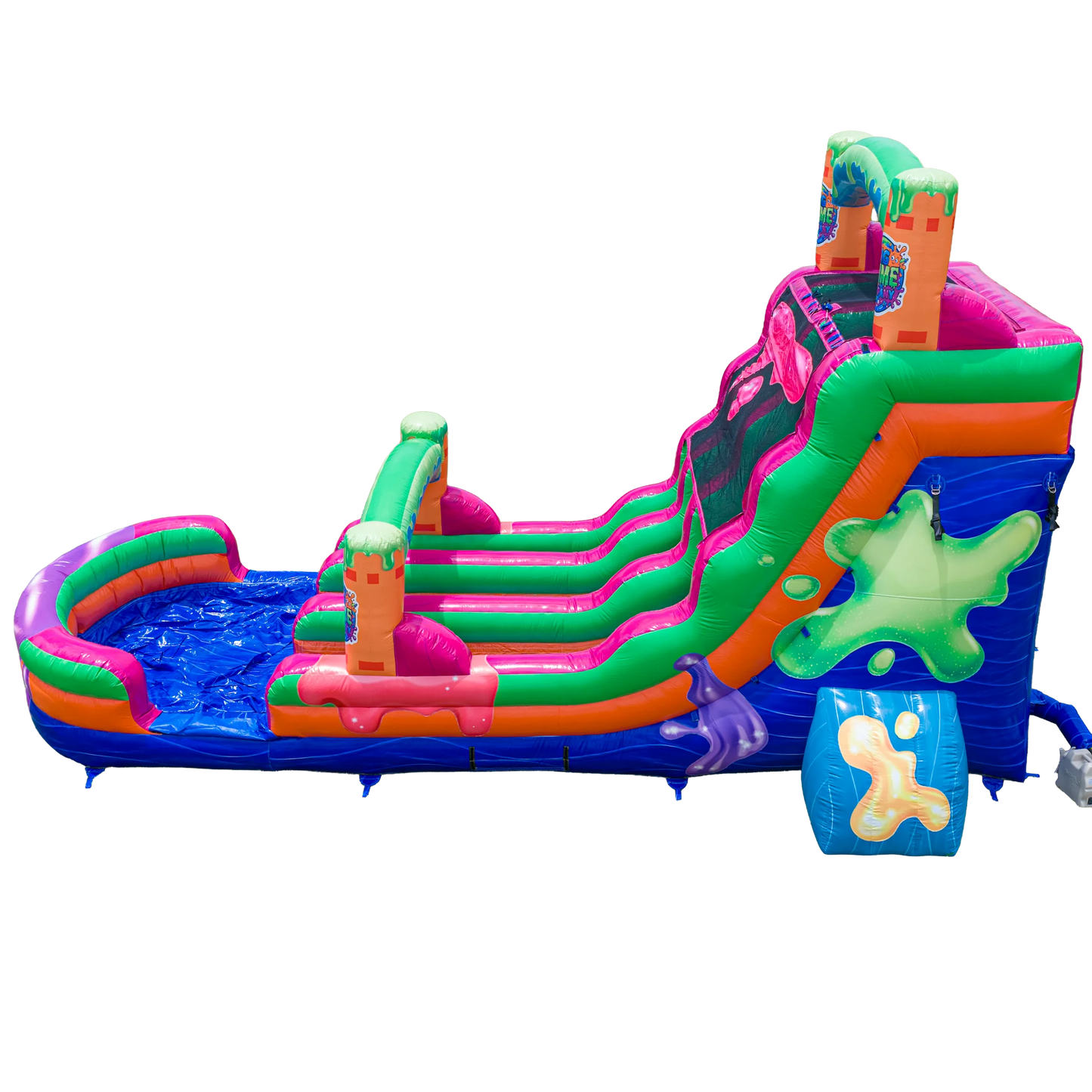 18FT Big Slime Dual Lane Slide