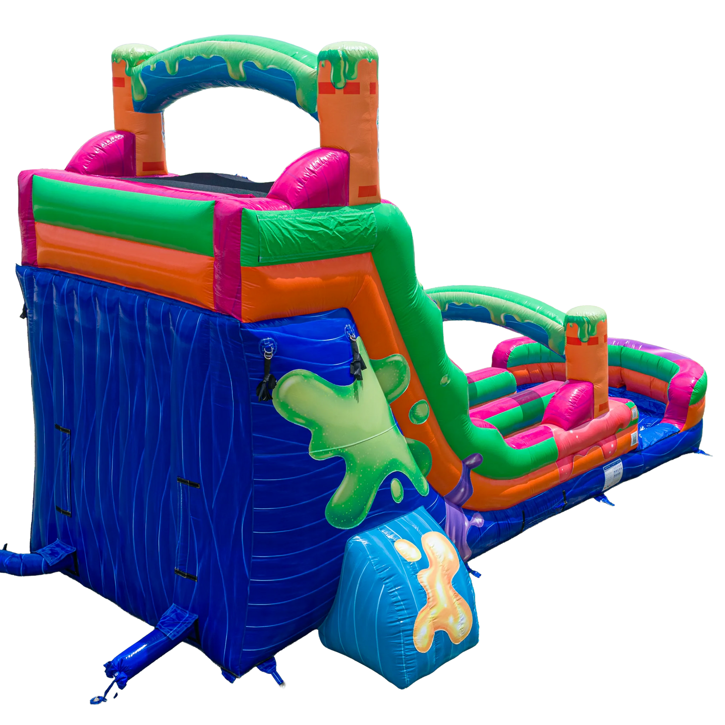 18FT Big Slime Dual Lane Slide