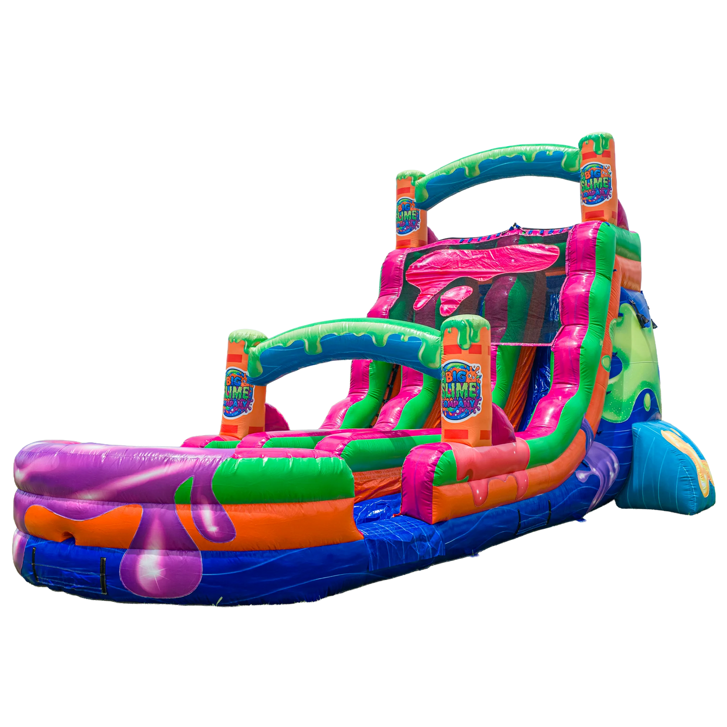 18FT Big Slime Dual Lane Slide
