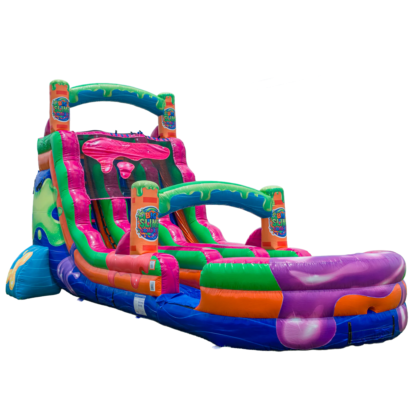 18FT Big Slime Dual Lane Slide