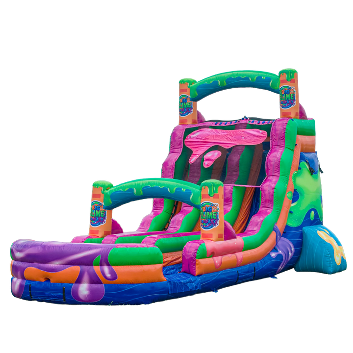 18FT Big Slime Dual Lane Slide
