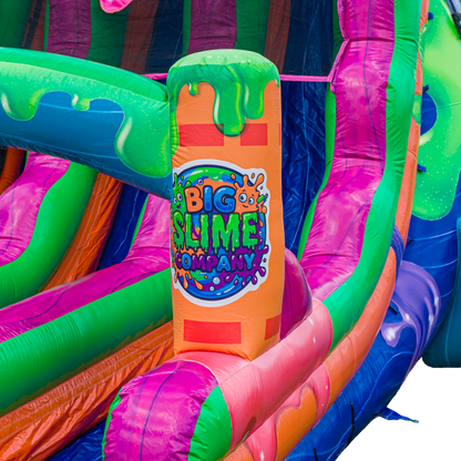 18FT Big Slime Dual Lane Slide