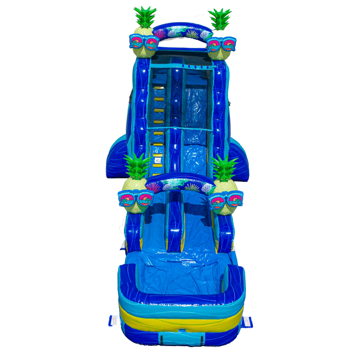 18FT Pineapple Single Lane Slide