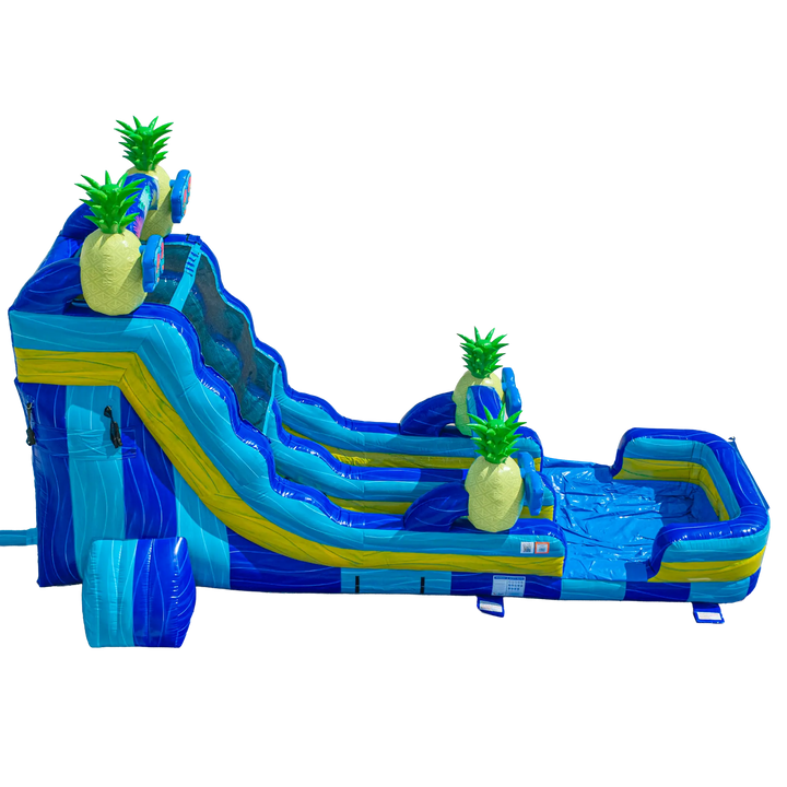 18FT Pineapple Single Lane Slide