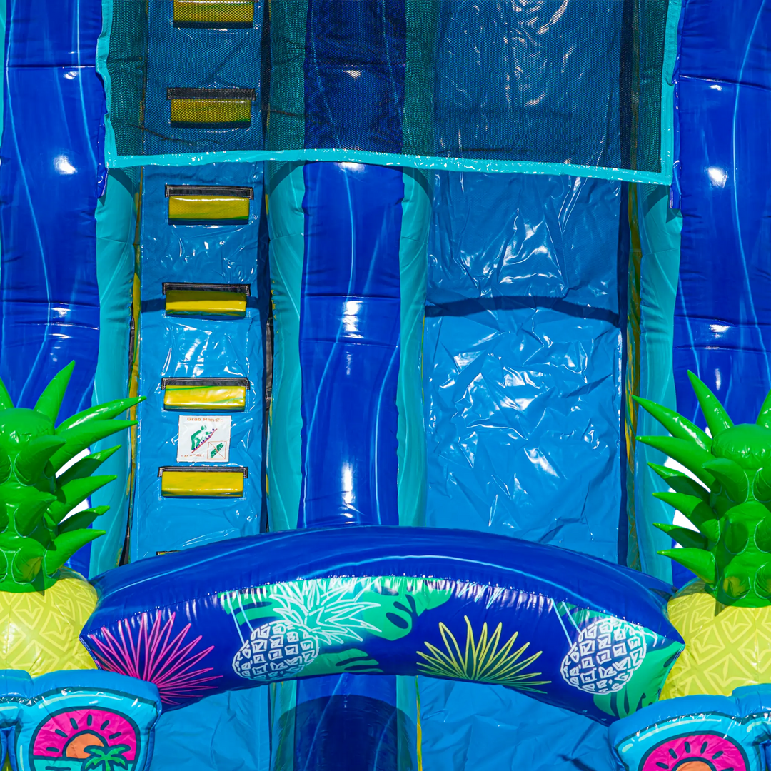 18FT Pineapple Single Lane Slide