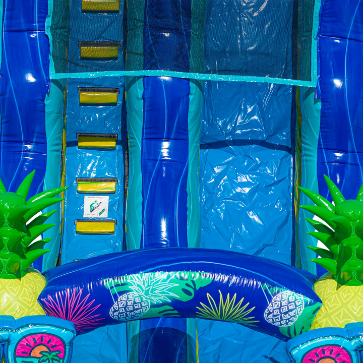 18FT Pineapple Single Lane Slide
