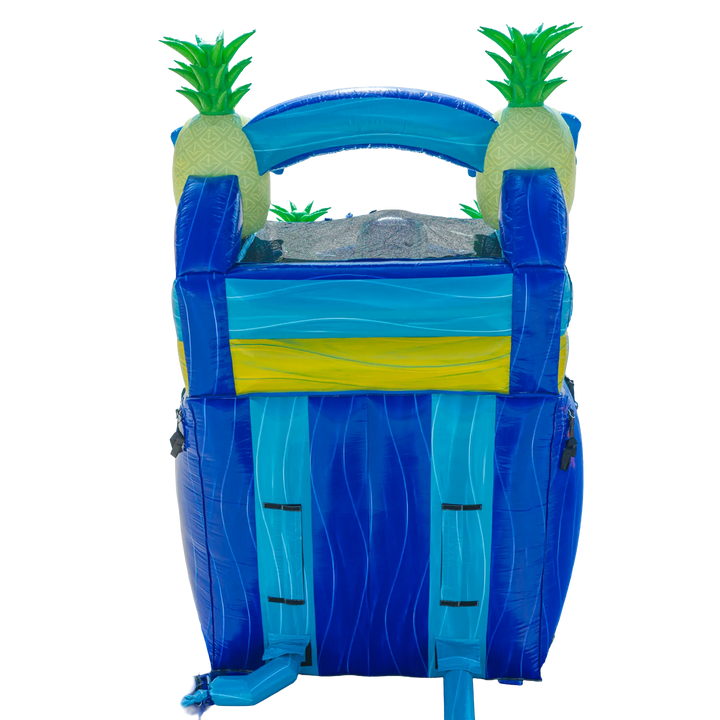 16FT Pineapple Single Lane Slide