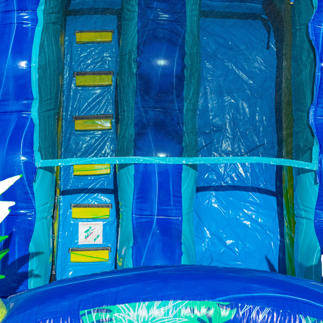 16FT Pineapple Single Lane Slide