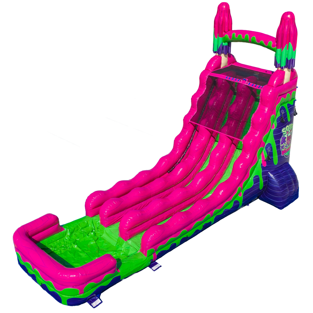 22FT Sour Splashdown Dual Lane Slide