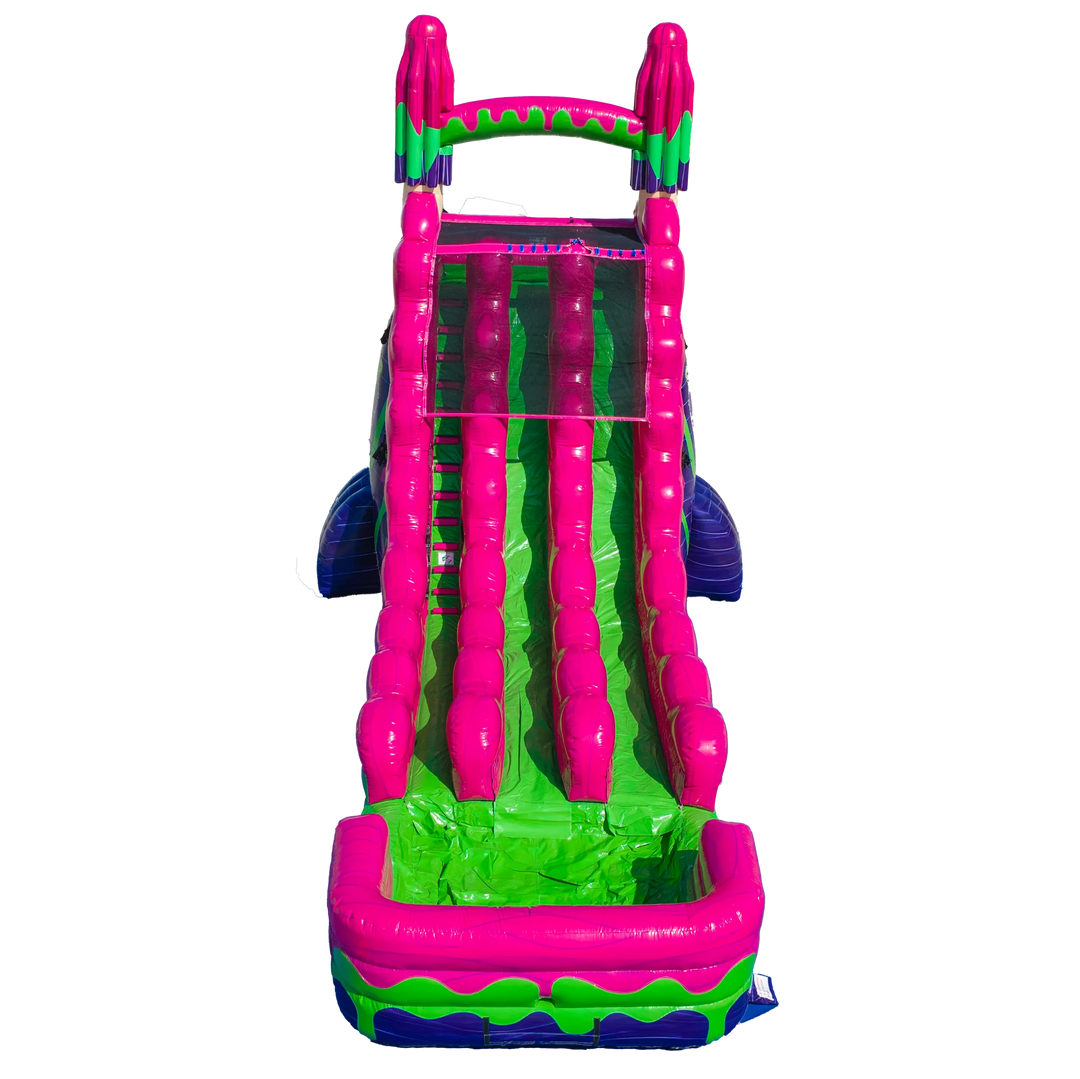 22FT Sour Splashdown Dual Lane Slide