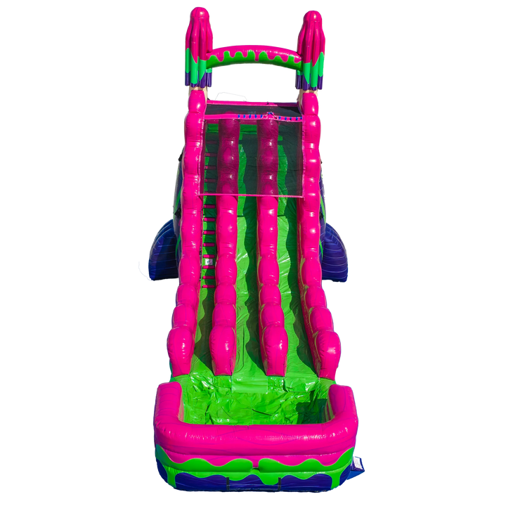 22FT Sour Splashdown Dual Lane Slide
