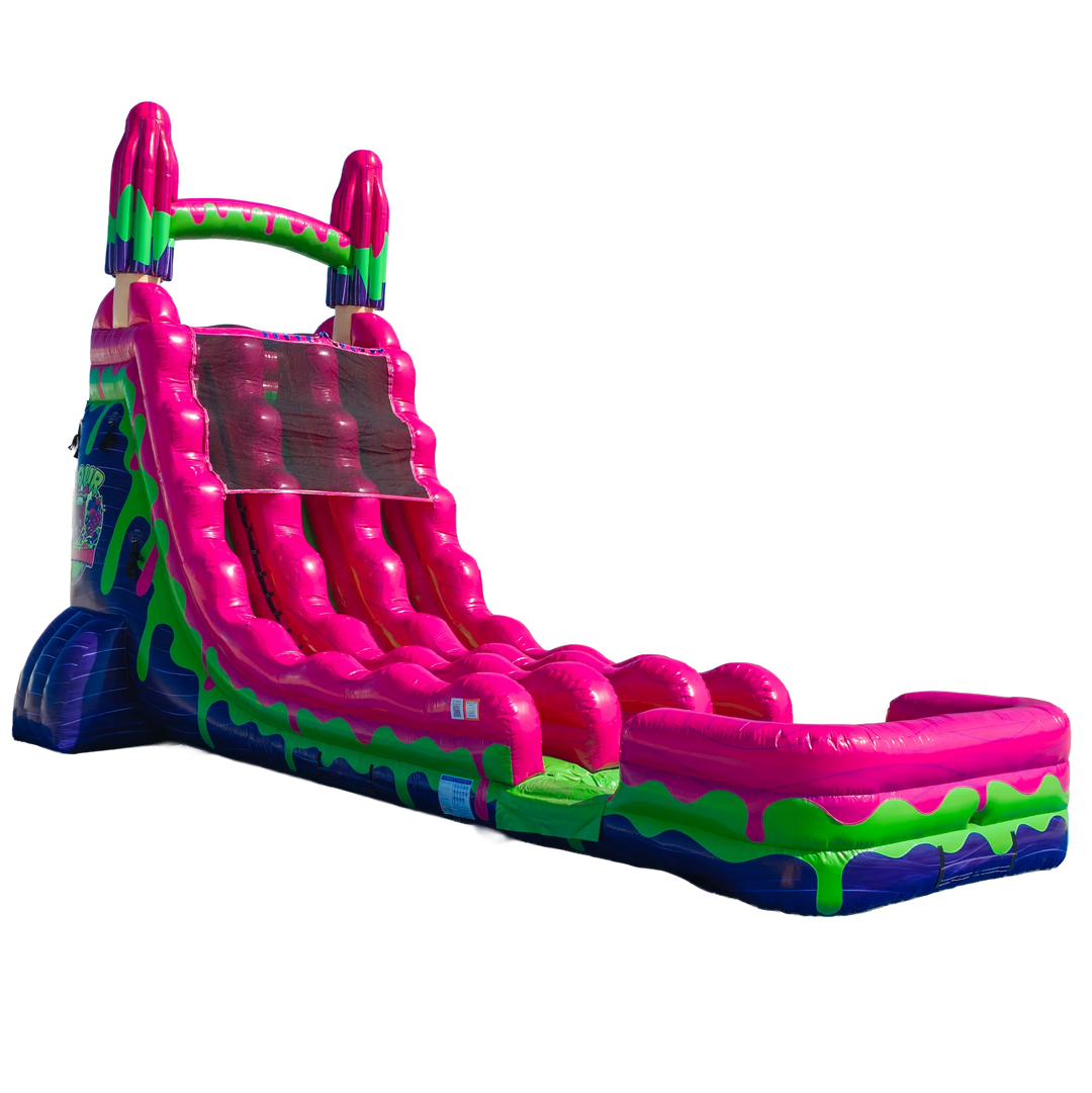 22FT Sour Splashdown Dual Lane Slide