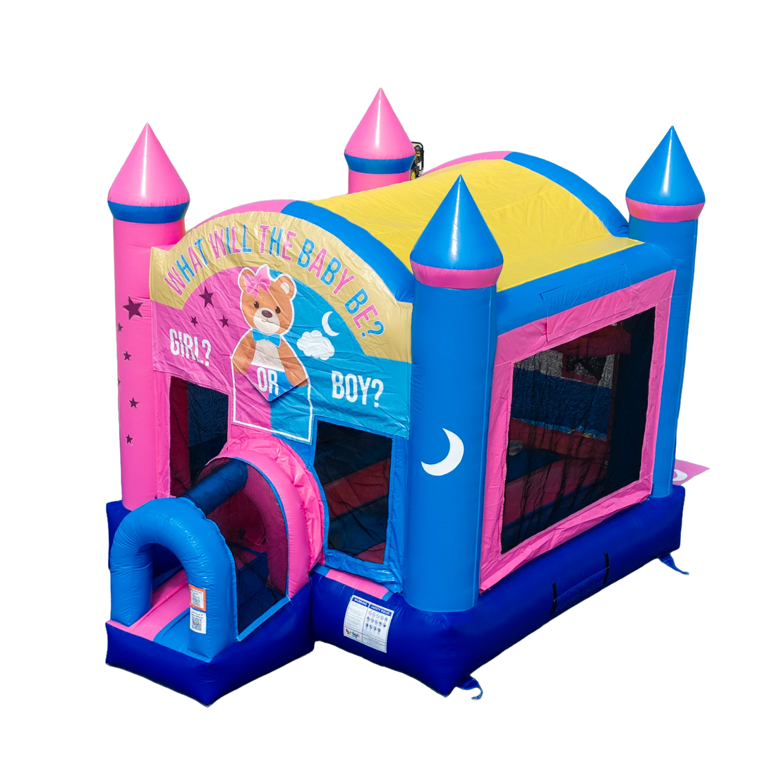 Gender Reveal Bounce House