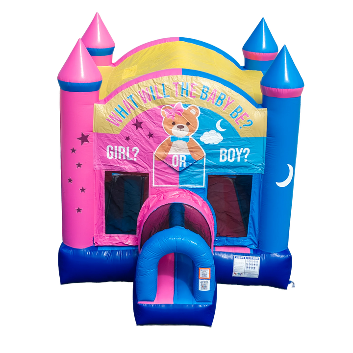 Gender Reveal Bounce House