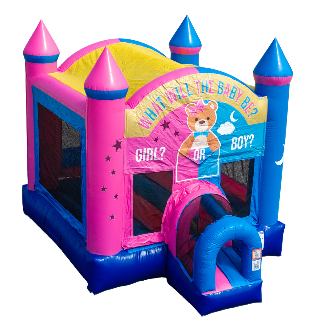 Gender Reveal Bounce House