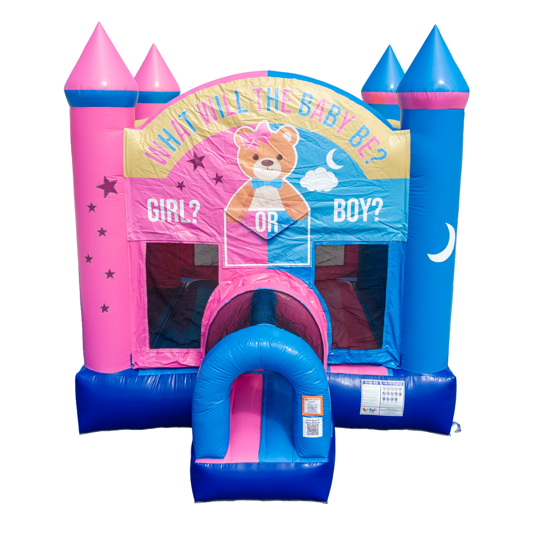 Gender Reveal Bounce House