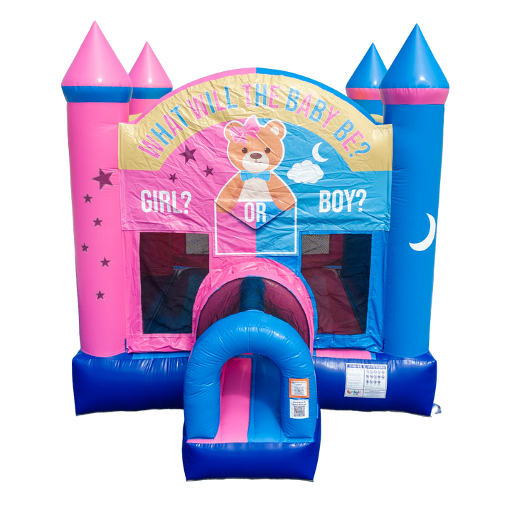 Gender Reveal Bounce House