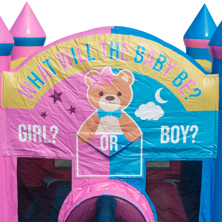 Gender Reveal Bounce House