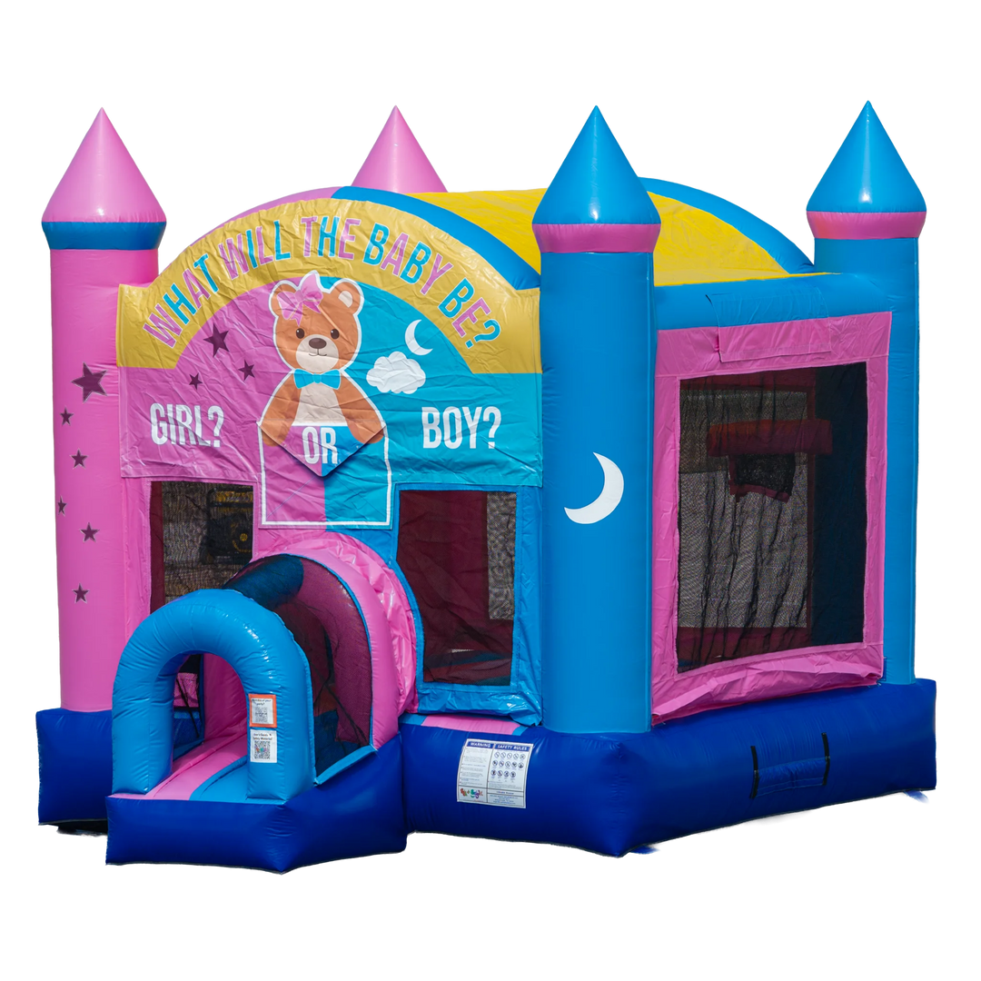 Gender Reveal Bounce House