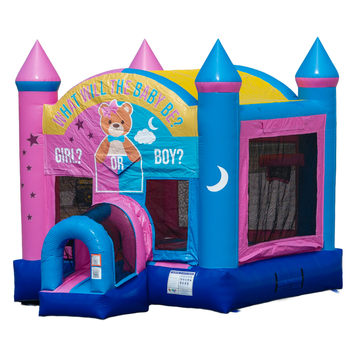 Gender Reveal Bounce House