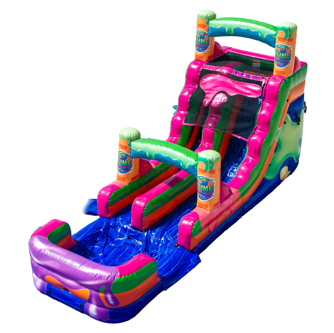 16FT Big Slime Company Single Lane Slide
