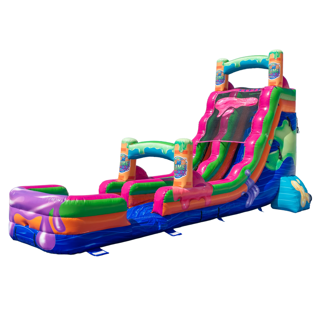 20ft Big Slime Company Single Lane Slide