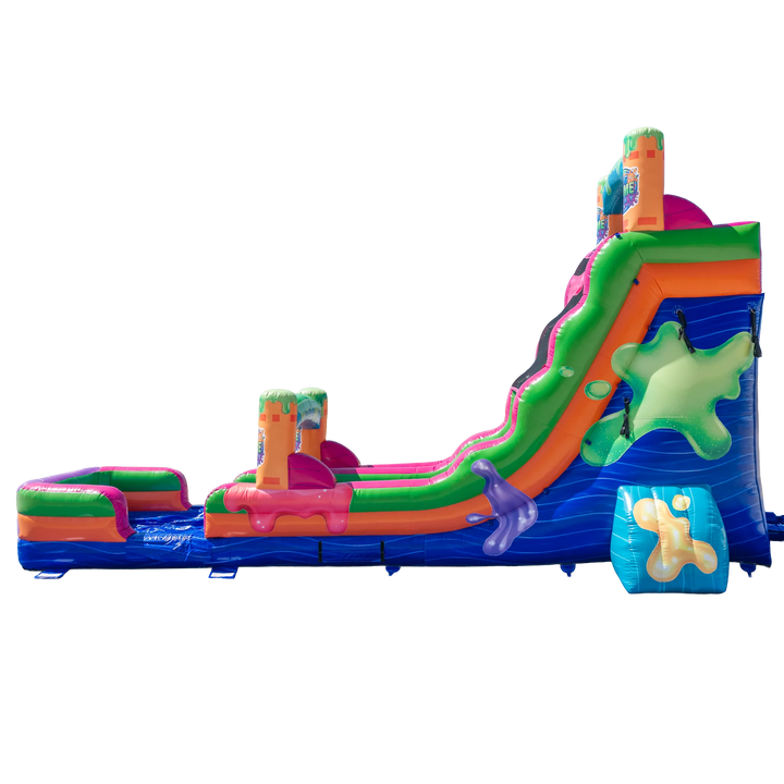 20ft Big Slime Company Single Lane Slide