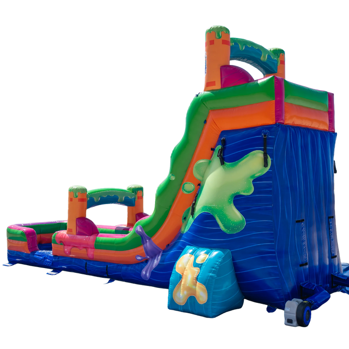 20ft Big Slime Company Single Lane Slide