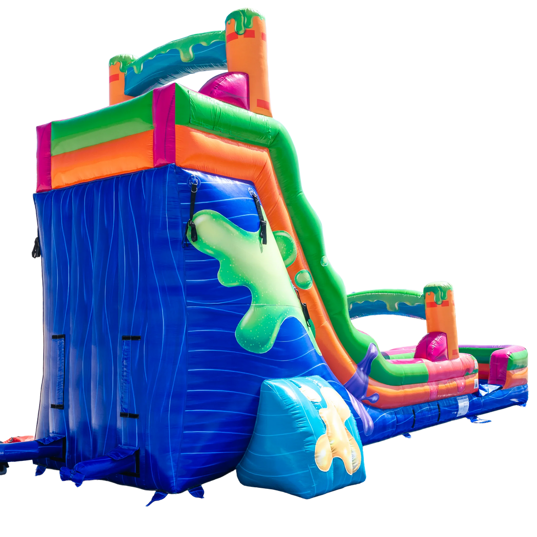 20ft Big Slime Company Single Lane Slide