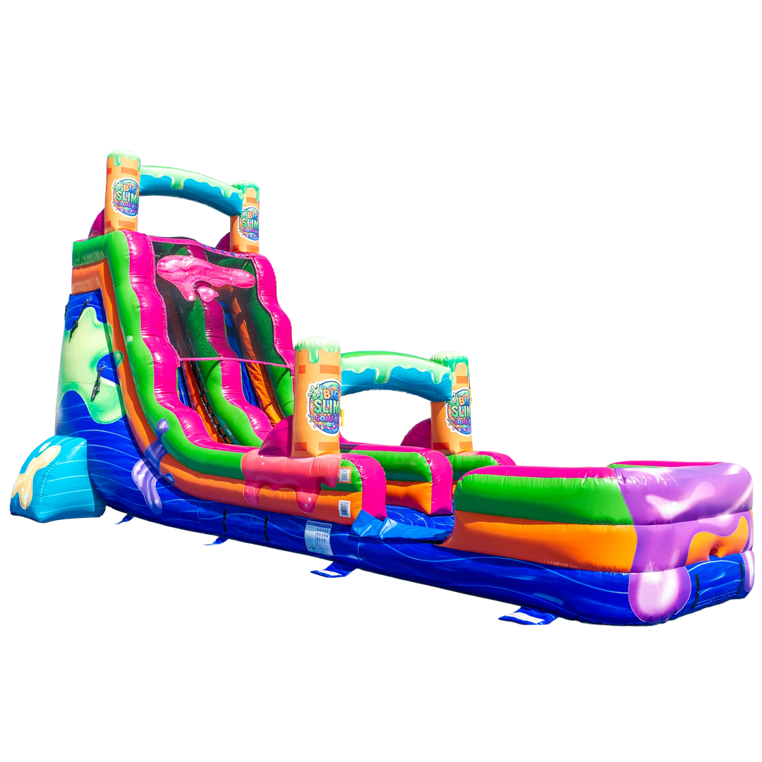 20ft Big Slime Company Single Lane Slide