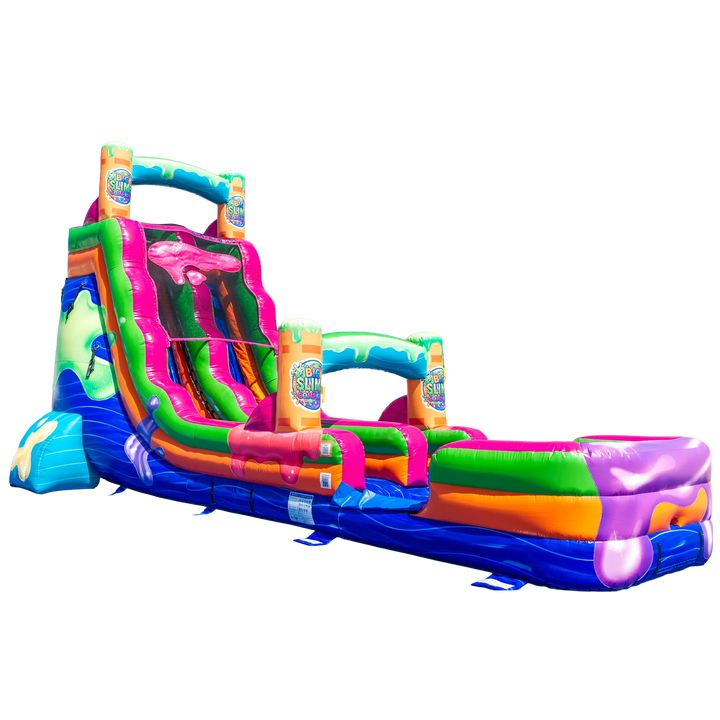 20ft Big Slime Company Single Lane Slide