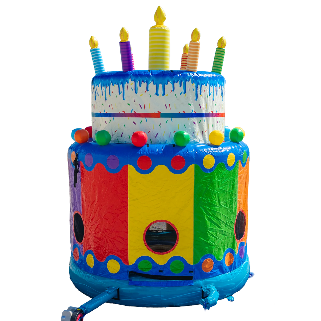 Birthday Cake Bounce House