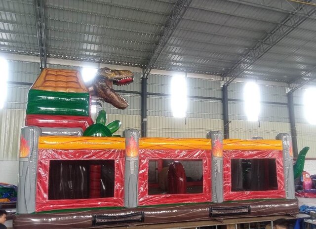 Dino Playland DinoPlayland-RightSide - Big and Bright Inflatables