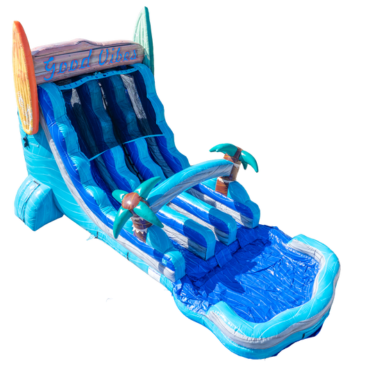 18FT Good Vibes Dual Lane Slide