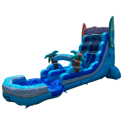 20FT Good Vibes Single Lane Slide